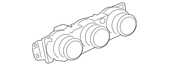 Heater/AC Controls | Suits Evo X & Ralliart