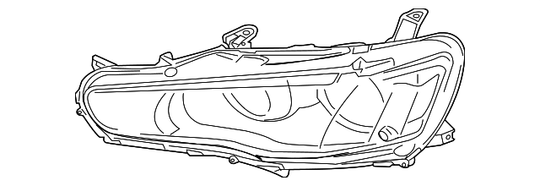 Headlight (HID) | Suits Evo X & Ralliart