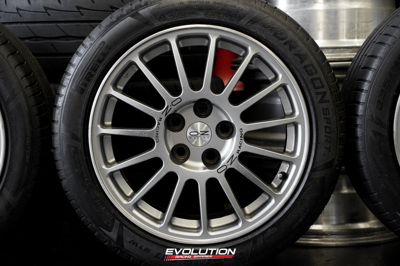 Evo 6 Rally Rims Evo 6 OZ Racing Rims Wheels 17×7.5 +38 5×114.3 – Evolution Racing Spares