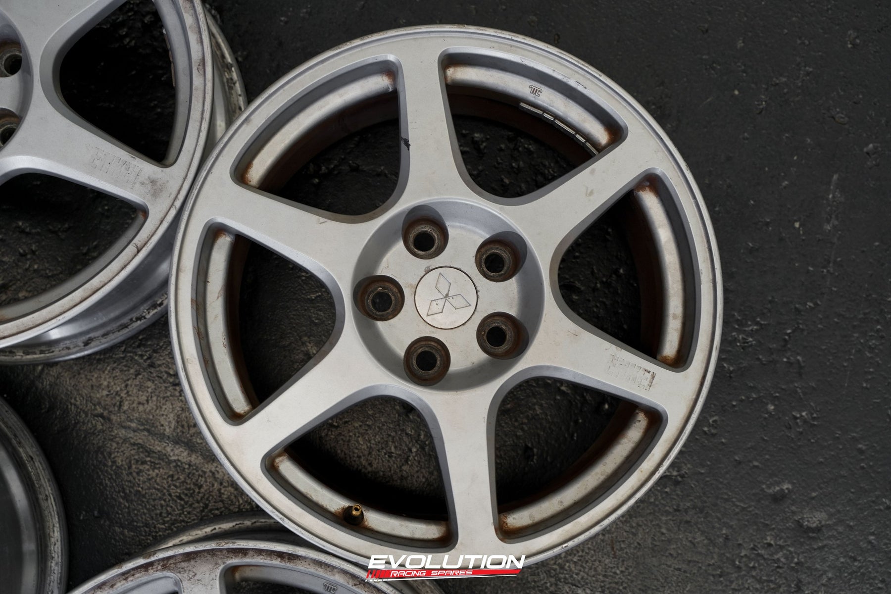 Evo 8 Enkei Rims Wheels 17x8 +35 5x114. 3 – Evolution Racing Spares