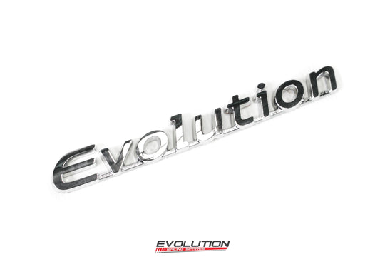 Mitsubishi OEM Evo 8 9 CT9A Rear "Evolution" Badge Emblem (MN154916)