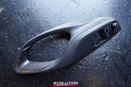 Toyota GR Yaris Driver Side Interior Door Handle and Master Window Mirror Switches