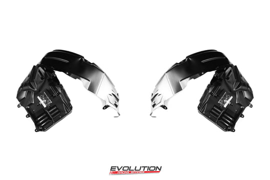 Mitsubishi Evolution Evo 7 8 9 CT9A Genuine OEM LH RH PAIR Front Guard Liners (MR954175, MR954176)