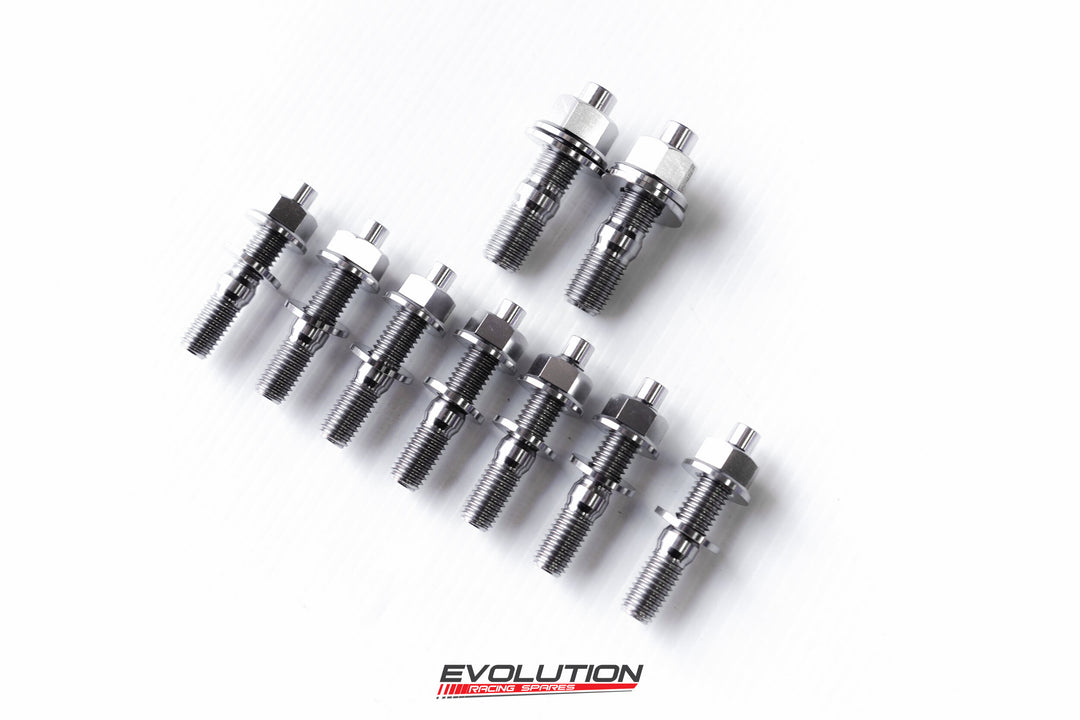 7 Bolt Manifold Kit MAP Exhaust Manifold Stud & Nut Kit For Mitsubishi ...