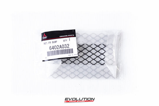 Genuine Mitsubishi Evolution Evo 9 Front Bumper Hole Mesh (6402A032)