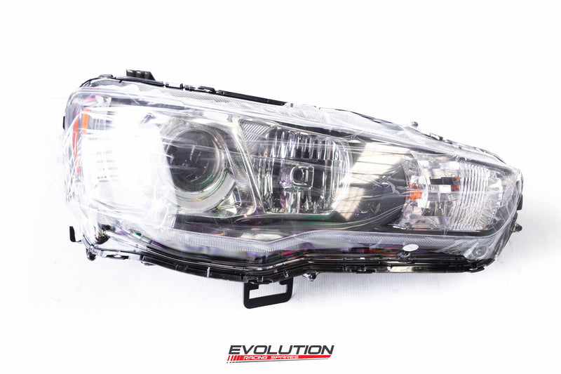 Mitsubishi Evolution Evo 10 X MR Headlights HID RHS Driver Genuine OEM (8301C346)