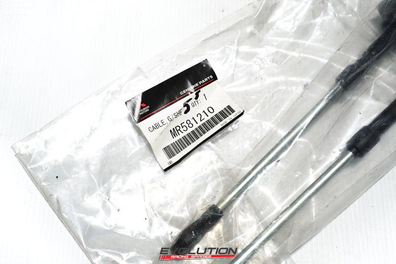 Genuine Mitsubishi Evolution Evo 7 8 9 Gear Shifter Cables 5 Speed (MR581210)