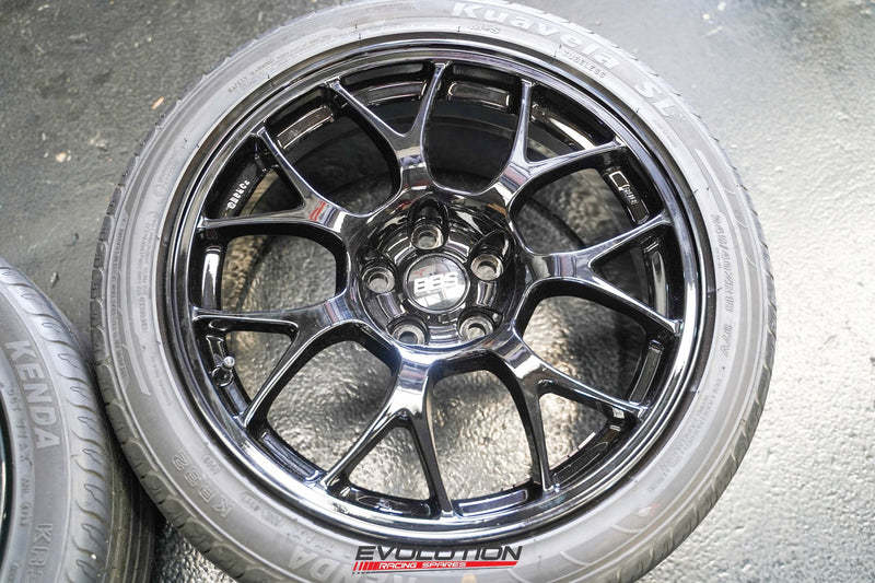 Mitsubishi Evolution Evo X 10 MR BBS Factory Wheels Set 18x8.5 +38 ...