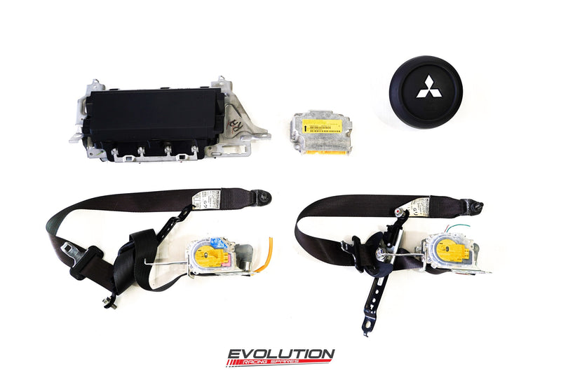 Mitsubishi Evolution 10 / Ralliart Lancer Front Airbag / Seat Belt Set