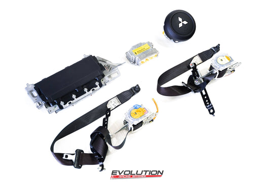 Mitsubishi Evolution 10 / Ralliart Lancer Front Airbag / Seat Belt Set