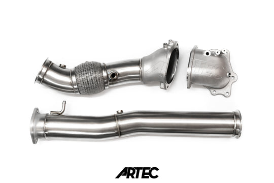 ARTEC Mitsubishi Evo 10 4B11T 3.5" Cast Dump / Front Pipe - Version 2