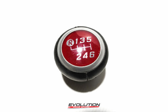Subaru BRZ tS STi Leather Red Shift Knob 6MT Genuine