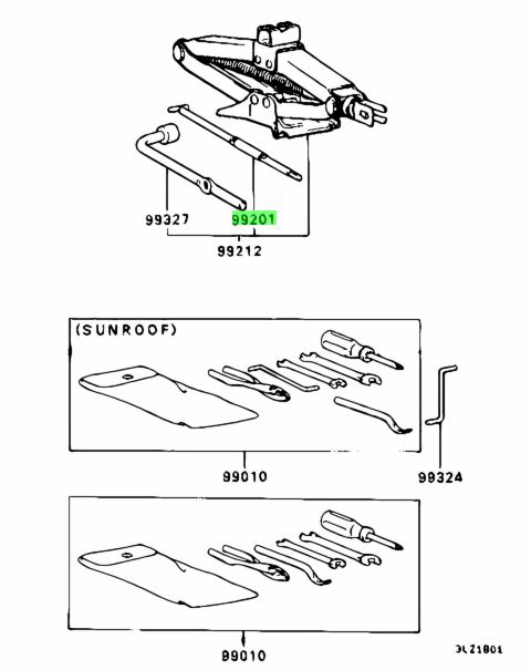 Bar, Jack, Handle Extension | Suits Evo X