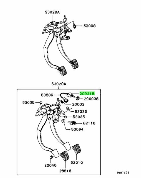 Clutch Starter Safety Switch | Suits Evo 7-9