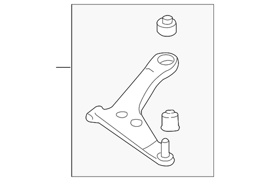 Front Lower Control Arm | Suits Evo 7-9