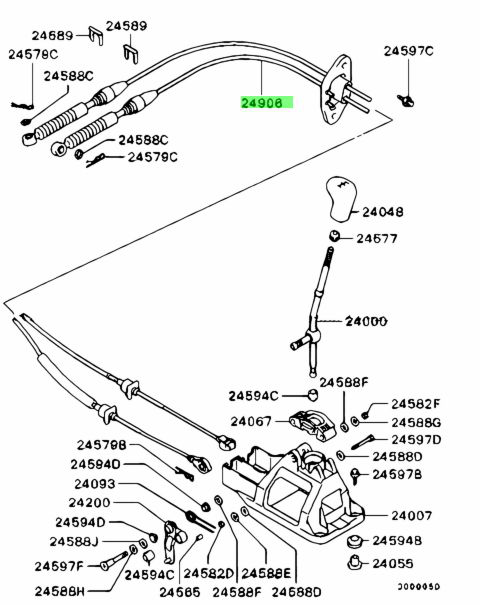 Shifter Cables | Suits Evo 7-9