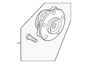 Front Knuckle w/ Hub & Bearing | Suits Evo X