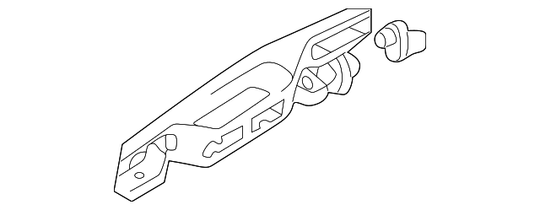 Outer Door Handle (RHD Driver) | Suits Evo 7-9