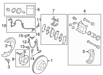Hub & Bearing | Suits Toyota 86/ Subaru BRZ