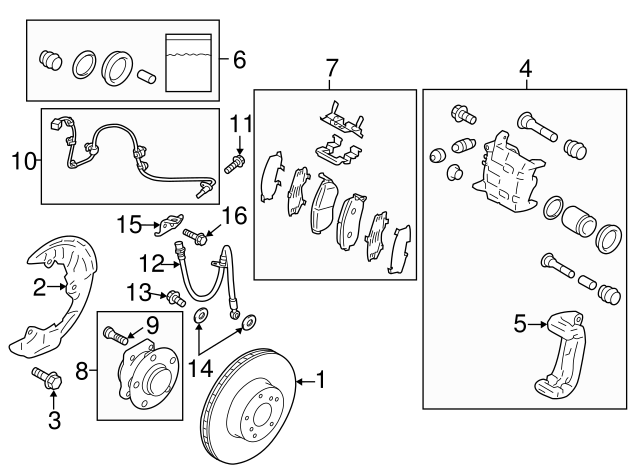 Hub & Bearing | Suits Toyota 86/ Subaru BRZ