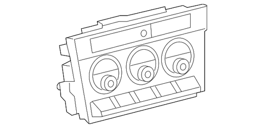 Heater/AC Controls | Suits Toyota 86/ Subaru BRZ