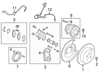 Hub & Bearing | Suits Toyota 86/ Subaru BRZ
